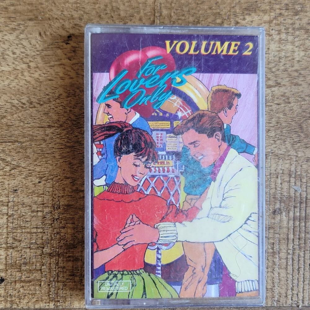Vtg 1995 Various Artists FOR LOVERS ONLY Cassette Tape
